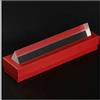 Generic Lenti in vetro ottico Esperimento di riflessione della luce ottica di cristallo del prisma triangolare K9 con confezione regalo rossa(200X30X30mm)