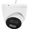 Garsent Telecamera Dome IP da 5 MP Grandangolare da 2 8 Mm, Telecamera Alimentata PoE WDR con Compressione H 265+, per Interni da Esterno Impermeabile IP67