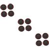 HOMSFOU 12pezzi Copertura Silicone Per Thumb Grip Per Controller Di Gioco Nero e Rosso Protezione e Comfort Per Joystick