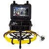 SHEHUALI Telecamera per scarichi, Fotocamera fognaria, videocamera di ispezione dei tubi con 9 pollici LCD Monitorare wifi wireless, 2 3 mm Drenaggio dell'endoscopio industriale del gasdotto(30m)