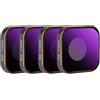 Generico Compatibile con il set di filtri ND variabili GoPro Hero CPL | Adatto a 10/11/12/13, ND8 ND16 ND32 ND64 ND1000, ND2-32 ND32-512, accessorio for obiettivo action cam(4PCS Filters)