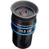 Generic Telescopio Oculare ortoscopico da 1,25 pollici Oculare acromatico da 4,5 mm/7,5 mm/10,5 mm for telescopi astronomici(F10.5mm)