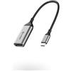 ALOGIC Adattatore Ultra USB-C (maschio) a DP (femmina) - 4K @ 60Hz con LED da 15 cm