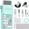 Tassmpitor Kit di riparazione per tastiera elettronica con penna 3 in 1, penna per fotocamera con obiettivo per iPad, iPhone, cellulare, TiffanyBlue