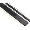 Fivesix 5X Male And 5X Female Single Row 40 Pin Header Strip Male-Female Pin Header And Male-Male to 2.54mm Single Row