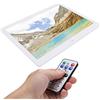 Generic Cornice per Foto Digitale HD 1280x800 da 15 Pollici Schermo LED Ad Alta Risoluzione, Grandi Dimensioni, Funzioni Multiple per la Decorazione della Casa e 'ufficio (Spina europea)