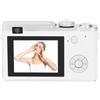 Tbest Videocamera Digitale Portatile 4K con Zoom 16x e Videocamera da 64 MP per Viaggi Fotografici (64GB)