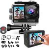 Easypix GoXtreme VISION DUO - 4K Ultra HD reale. Risoluzione video: 4k @60/30, 2,7k @30, 1080p @60/30, 720p @120/60