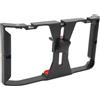 Tbest Kit Stabilizzatore per Telefono Professionale Coniglio Portatile Portatile Alluminio Alluminio Video Universale per Ritratto Registrazione Live