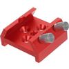 LABRIMP Accessori per telescopi astronomici piastra a coda base montaggio a coda piastra per telescopio base per il telescopio groove Lega alluminio rosso