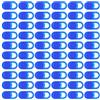 COHEALI Copertura Webcam Ultrasottile Blu in Plastico 100 Pezzi | Slide Scorrevole, Difesa Privacy, Compatibile Laptop e Phone, Design Sottile 0, 04 Pollici