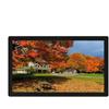 YUNHEST Cornice for foto digitali/lettore video/macchina pubblicitaria HD Full HD IPS da 31,5/32 pollici montata a parete, sia for uso commerciale che domestico(Color:Black)