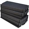 PELI 1461 Set Schiuma Di Ricambio, Accessorio Per Valigia Protector Originale, Compatibile 1460, Colore: Nero