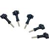 YUGSHNKFC 5Pcs Lavorato Pollice Vite In Lega Testa A T Bulloni Inox Action Camera Mount Quick Setup Manopola Acciaio Bullone