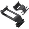IMIKEYA Supporto per Telefono e Tablet Nero, per Radiocomando Drone ABS | Montaggio Frontale Stabile, Set da 1 Pezzo, per Piloti e Riprese Aeree, Portatile e Pratico