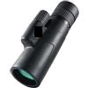 TIEOAXFT Telescopio ad alta potenza 10-30x42 monoculare con zoom HD a doppio prisma, a lungo raggio, for campeggio e caccia, treppiede for clip for telefono(With phone clip)
