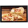 YPAPBHT Display pubblicitario nero a parete con cornice fotografica digitale Full HD 1080P e riproduzione in loop di video e immagini.(32-inch)