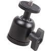 WKabnkn Convertitore di filo in lega di alluminio 3/8-1/4 Base antiscivolo per monitor DSLR Treppiedi Telefono Adattatore testa a sfera per supporto del telefono