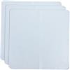 LABRIMP 3pezzi Panno in Microfibra Per Pulizia Occhiali Blu Riutilizzabile Ad Alta Assorbenza Morbido e Resistente Per Lenti Schermi e Superfici Delicate Facile Da Trasportare in Tasca