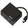 Accell mDP-3DP - Splitter multi monitor - Hub Mini DisplayPort 1.2 Multi-Stream Transport (MST) - 1 connettore Mini DisplayPort, 3 uscite DisplayPort, nero, K088B-003B