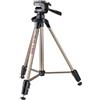 Slik Treppiede U9000 con testa effetto fluido a 3 vie e livella a bolla integrata, argento