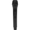 Ausla Simulazione Realistica per Microfono, Materiale Plastico, per Spettacoli di Karaoke, Accessori Fotografici (BLACK)
