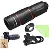 Generic Birdwatching monoculare monoculare | 18X25 Telescopio monoculare - Adattatore per smartphone, treppiede, telescopio monoculare per concerti, birdwatching