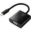 Renkforce RF-4679564 - Adattatore USB-C® / VGA [1 spina USB-C® - 1 presa VGA] nero, 10 cm