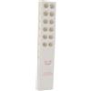 Qcwwy Bastone Luminoso Ricaricabile con Bacchetta Luminosa Portatile con Batteria da 2000 MAh da 2700 K a 6000 K Temperatura Colore Regolabile 6 modalità per Fotografia Video Vlog (WHITE)