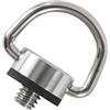 Snorvixre 1/4 pollici acciaio inox D vite per treppiedi fotocamera DSLR e monopiede piastra a sgancio rapido D anelli vite treppiede