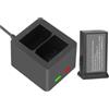 CQJFCYBRA Batteria BP-SCL7 Da 2000 MAh O Caricabatterie Rapido, Compatibile Con La Batteria Del Caricabatterie BP-SCL7 Della Fotocamera Leica M11 M11-P(1batteryand1charger)