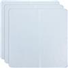 GARIOUANS Panni e Forte Effetto Pulente per Pulizia Occhiali e Specchi in Microfibra Set 3 Blu Alta Assorbenza per Lenti e Gioielli