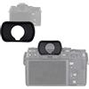 Generic Morbido Silicone Durevole Oculare Oculare Coppa Oculare Mirino Per Fujifilm GFX 100 100S 50s 50SII XT4 XT1 XT2 XT3 XH1 GFX100S GFX50SII EC-XTL