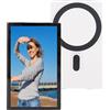 Denash Schermo Selfie del Telefono Magnetico da 2,4 G 5,8 G, Specchio Wireless Stabile con Lunga Distanza di Trasmissione, Adatto per Dispositivi per Selfie Professionali della