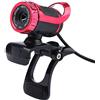 Omenluck - Videocamera HD USB 2.0 a 360 gradi, 50 MP, con microfono clip, per computer, PC portatili