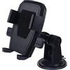 tinysiry Montaggio del telefono Automatico Blocco del telefono Montaggio Rimpatibile riutilizzabile con Automotive Nero