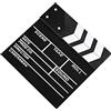 HEEPDD Ciak per Film, 7,9 X 7,9 Pollici, Assicella in Pellicola di Legno, Cancellabile a Secco, per Camera Studio Home Video