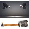 Srliya Modulo Telecamera USB con 2 Milioni di Pixel, Obiettivo Grandangolare 60°, Chip GT2005, Risoluzione 1600 * 1200, HBV DSP 1610AF, Modulo Telecamera per Computer, Sicurezza, Visione