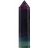 JUIYU Prismi e caleidoscopi Cristallo di quarzo fluorite naturale a punta di torre in cristallo di fluorite arcobaleno for la decorazione domestica Kit di ottica per aule di scienze