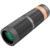 Generic Telescopio monoculare portatile monoculare impermeabile 10X36 BAK4 Binocolo completo di azoto con adattatore telefonico per turismo per birdwatching per adulti Viaggi all'aperto Visite turistiche