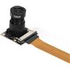 Cuifati Modulo Telecamera RasPi 5 5MP, Sensore 1080P CSI OV5647 Modulo Telecamera per Visione Notturna IR da 3,6 Mm per RasPi 5 Zero, Obiettivi Grandangolari per Fotocamera Fish Eye da