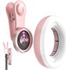 Generico Luce di riempimento per macro HD - Telefono multiuso, Accessorio per fotocamera | Versatile per telefoni con illuminazione selfie, riprese video, uso in conferenze, contenuti VLOG, registraz