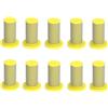 HDWSNXW 10 PZ 50 80 Mesh Agricolo Filtro Antigoccia Ugello In Plastica In Acciaio Inox Impurità Filtrate for UAV RC Drone Parti(Yellow SS)