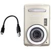 FOLOSAFENAR Videocamera digitale , piccola videocamera da 16MP 720P 30FPS , fotocamera digitale HD con zoom 4X , portatile e leggera , per viaggi in casa (oro)
