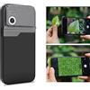 DAUERHAFT Obiettivo per microscopio 400x, messa a fuoco rapida Funzionamento semplice Tipo di scivolo installazione Mini HD 400x Telefono Microscopio Obiettivo per iPhone 14 Pro Max