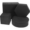 DIYEAH 4 Pezzi Geometrici Cube Photo Props Schiuma per Fotografia Fondali Decorativi per Gioielli e Cosmetici per Accessori Facili Trasportare e Utilizzare