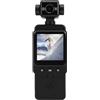 Wakects Fotocamera per 1080P, Videocamera con Stabilizzazione Elettronica Rotazione Obiettivo 270° 360° Obiettivo Grandangolare Schermo da 1,53 Pollici per Trasferimento Smartphone
