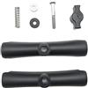 Sbshiouu Alluminio o doppio braccio presa utilizzato con basi a sfera da 1 pollice e supporto per fotocamera smartphone fotocamera connettori rapidi collo clip adattatore fibbia kit collegare piastra morsetto