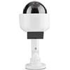 Jelquix Telecamera Fittizia a Forma di Cupola Realistica con Luce LED Lampeggiante per la Sicurezza Domestica, Telecamera CCTV Finta a Energia Solare Impermeabile per Uso Interno Ed Esterno