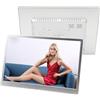 Cuifati Cornice per Foto Digitale da 13 Pollici, Display LED HD 1280x800 Monitor per Lettore di Film MP3 MP4 con Telecomando, Spazio di Archiviazione 32G, Cornici in Metallo (Spina